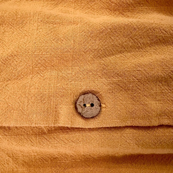 !! SOLD !! Mustard yellow maternity shirt - Picture 3 of 3